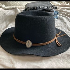 Frye Black Wool Hat